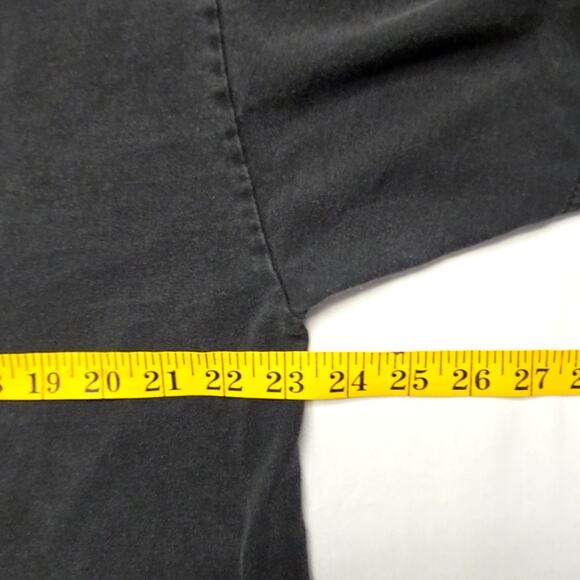 Y2K Famous Stars and Straps Graphic Tee Black Checkered Logo XL Shirt Streetwear - Picture 11 of 12